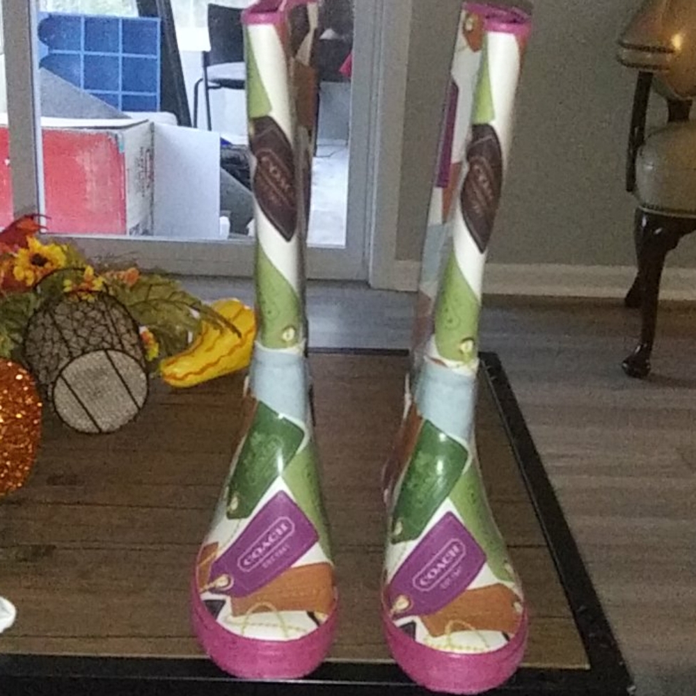 Coach rainboots